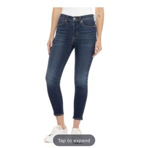 LUCKY BRAND CROP SLIM BRIDGETTE SKINNY JEANS WOMENS SIZE 8